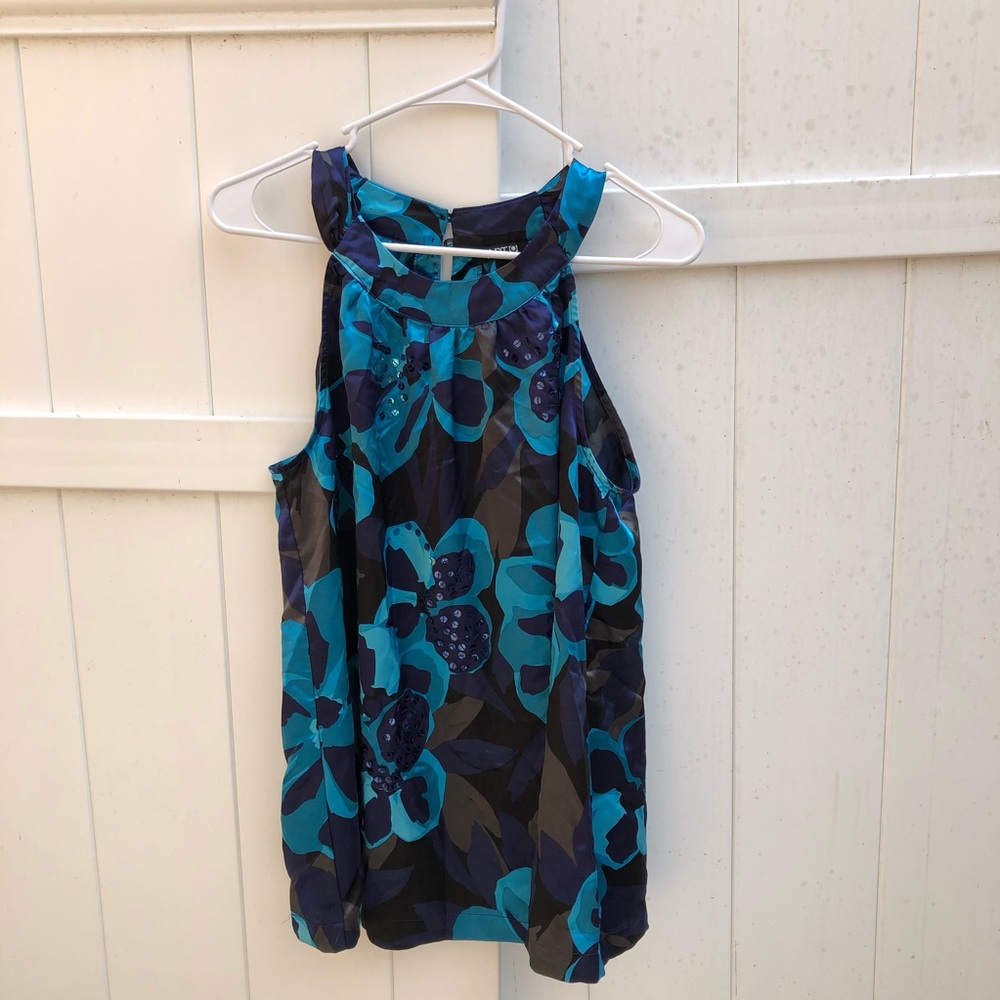Blue blouse Tank Top Apt.9